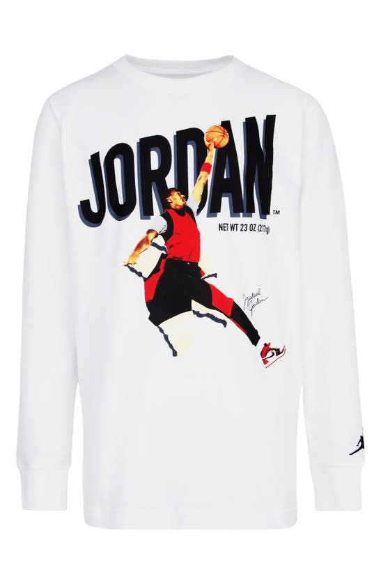 Jordan Kids' 23 Jersey, Boys', Large, White