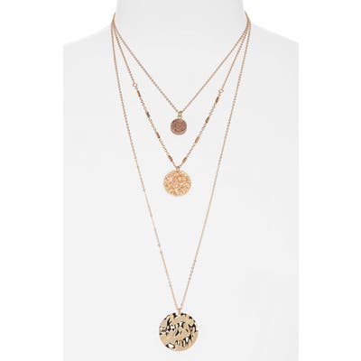Panacea Layered Pendant Necklace
