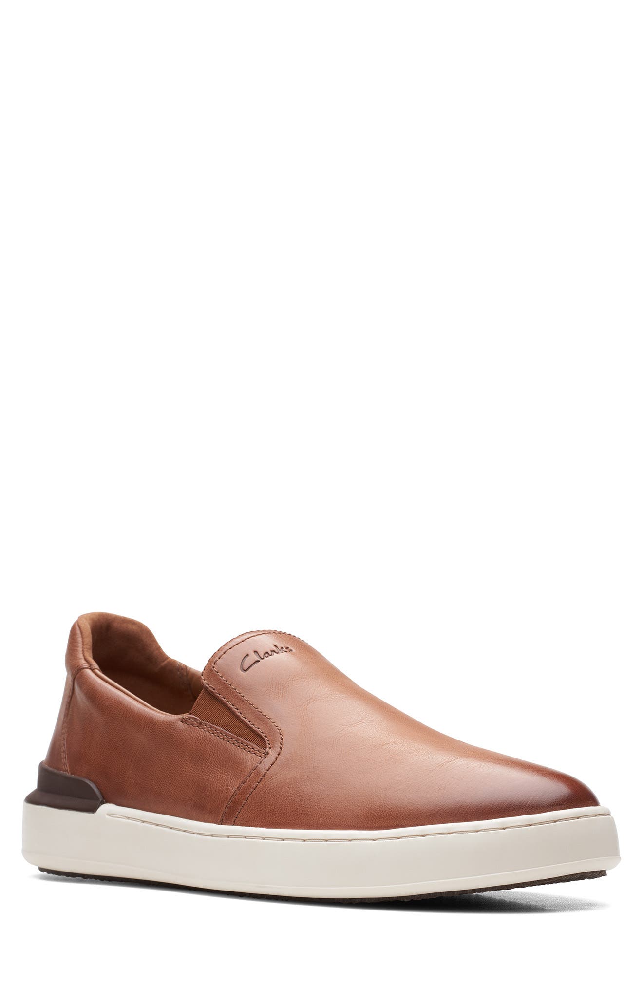 clarks mens brown casual shoes