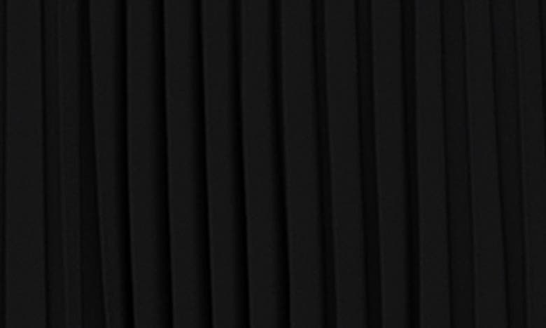 Shop City Chic Lilly Pleat A-line Dress In Black