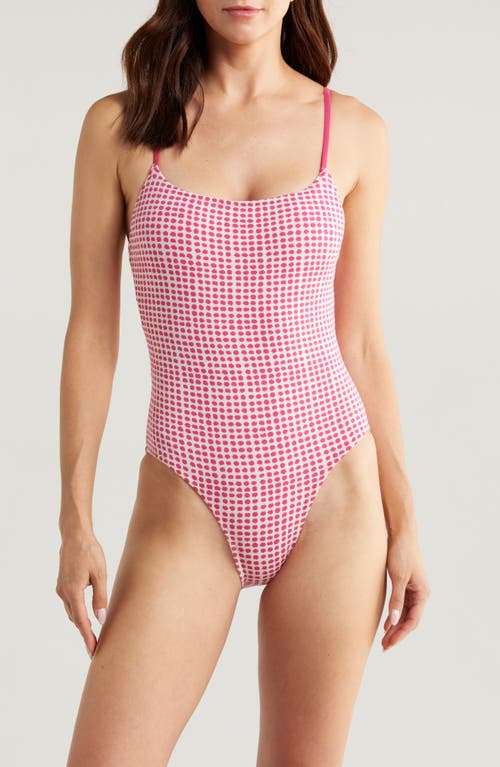 lemlem Elene One-Piece Swimsuit Sisay Raspberry at Nordstrom,