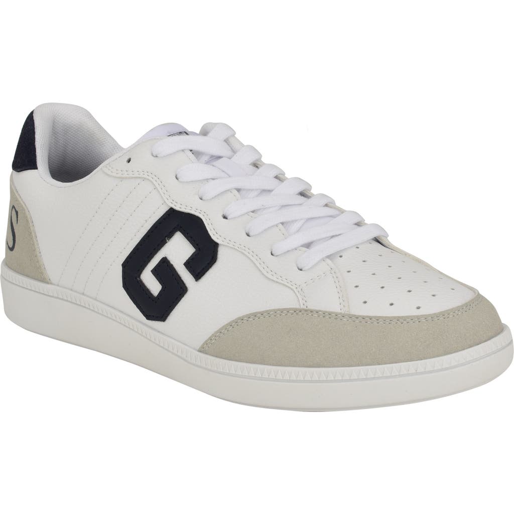 Shop Guess Barko Sneaker In Grey/white Multi