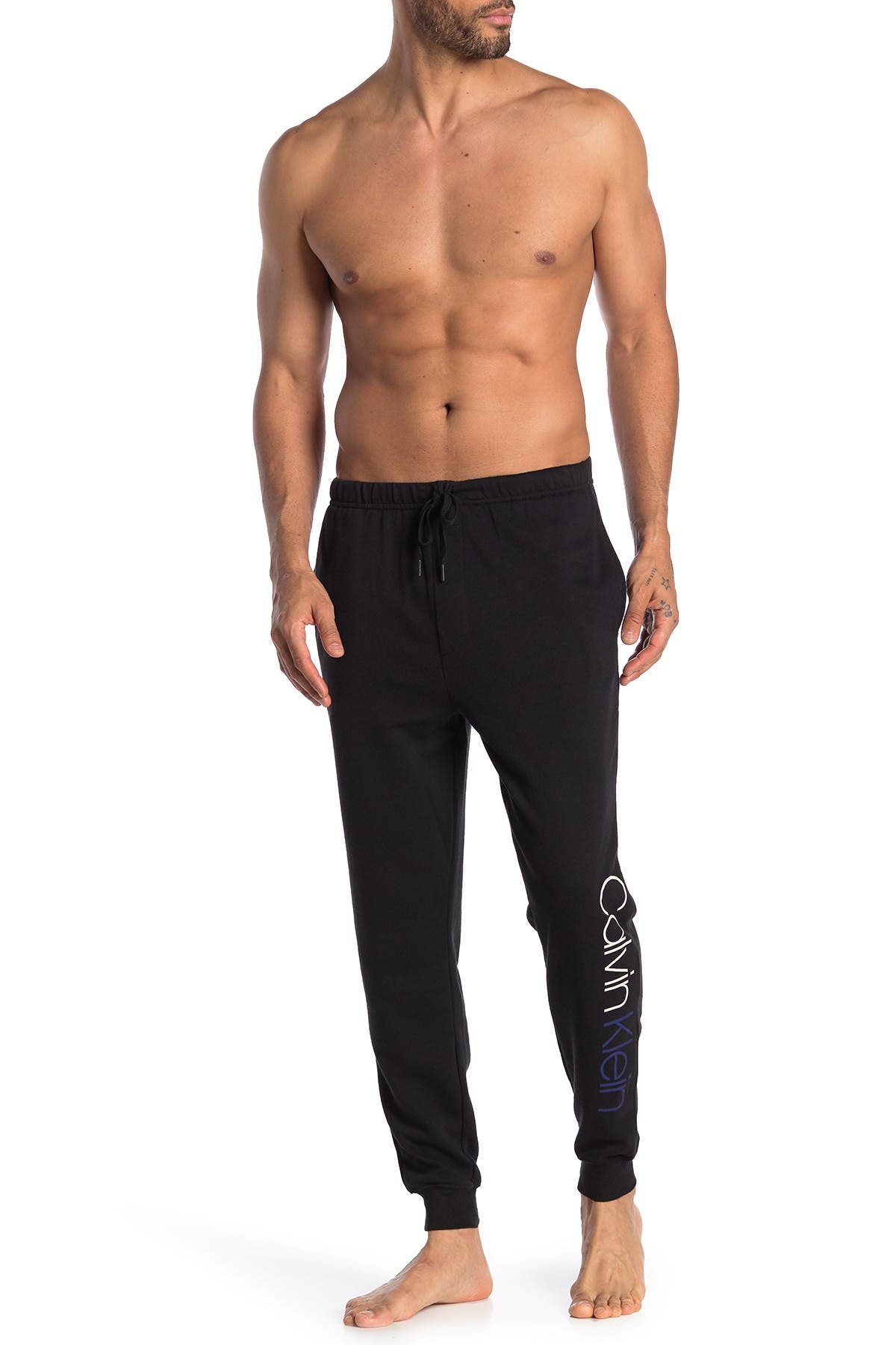 mens calvin klein loungewear set