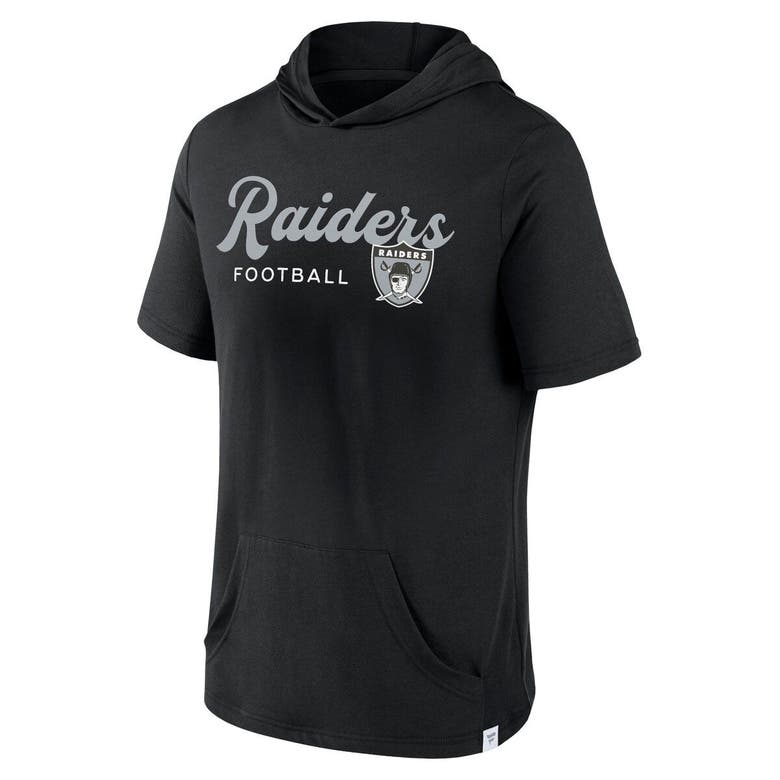 Men's Fanatics Branded Black Las Vegas Raiders Extra Point Pullover Hoodie