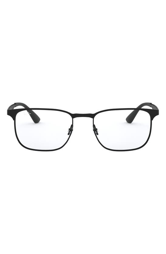 Shop Ray Ban 54mm Optical Glasses In Black