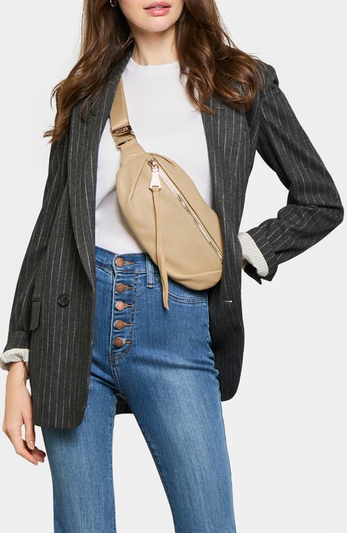 Aimee Kestenberg Milan Leather Belt Bag In Camel
