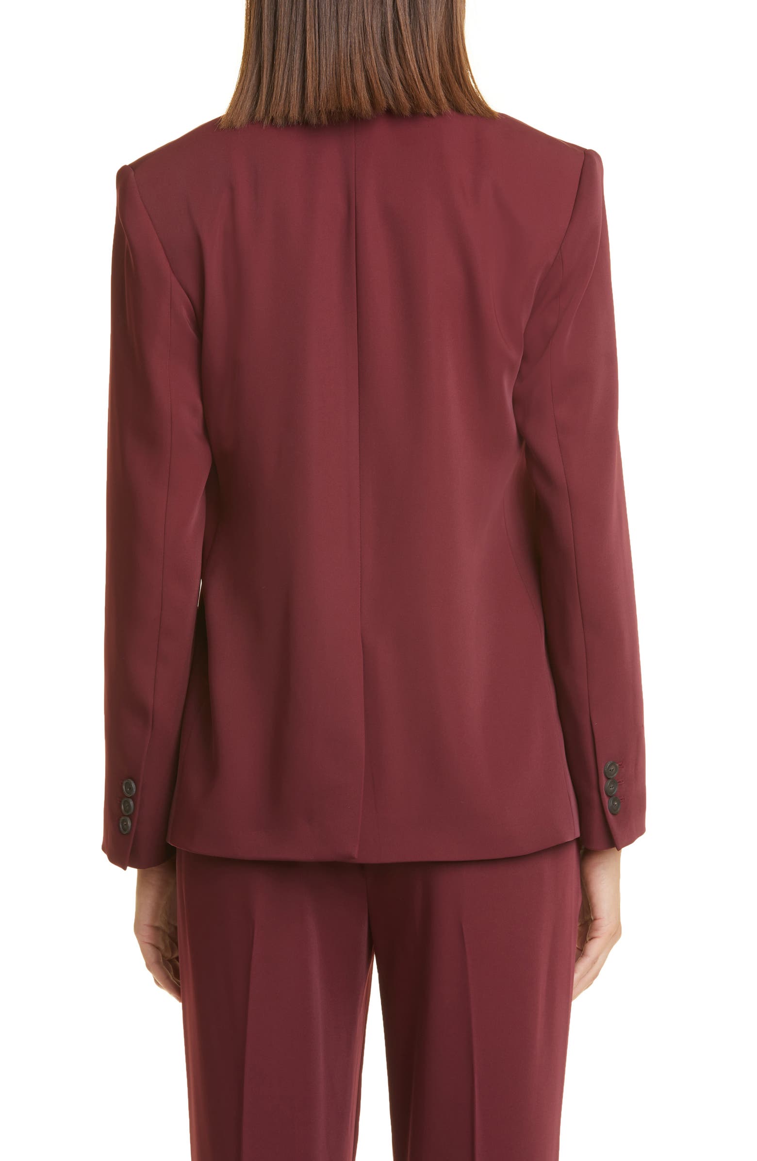 Vince Double Breasted Crepe Suit Blazer | Nordstrom