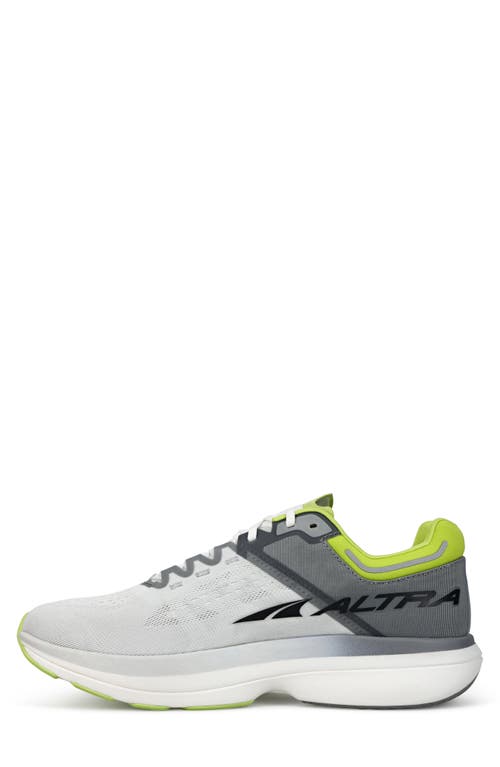 Shop Altra Vanish Tempo Running Shoe In Gray/lime