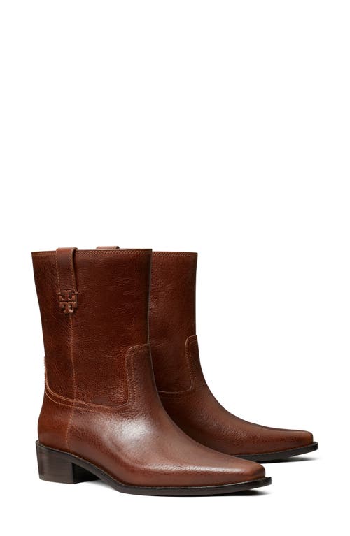 Shop Tory Burch City Western Boot In Sierra Cognac