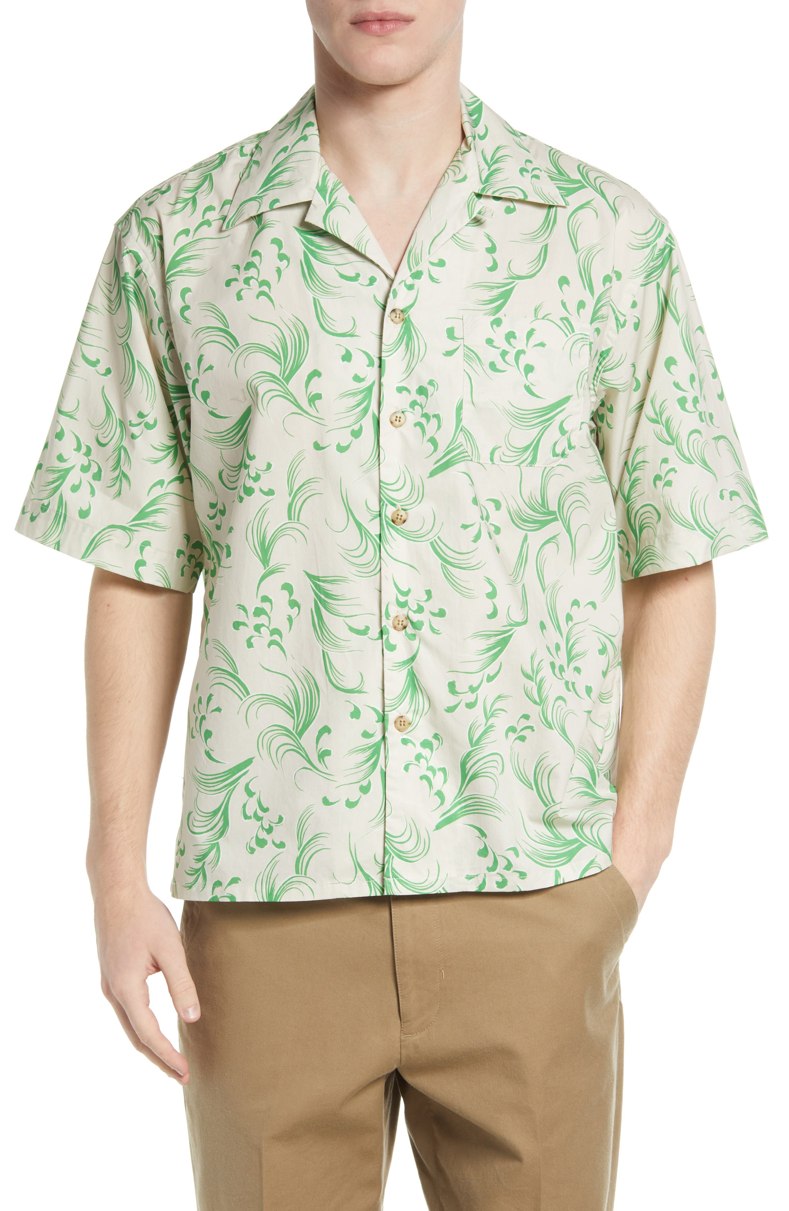 John Elliott Short Sleeve Button-Up 
