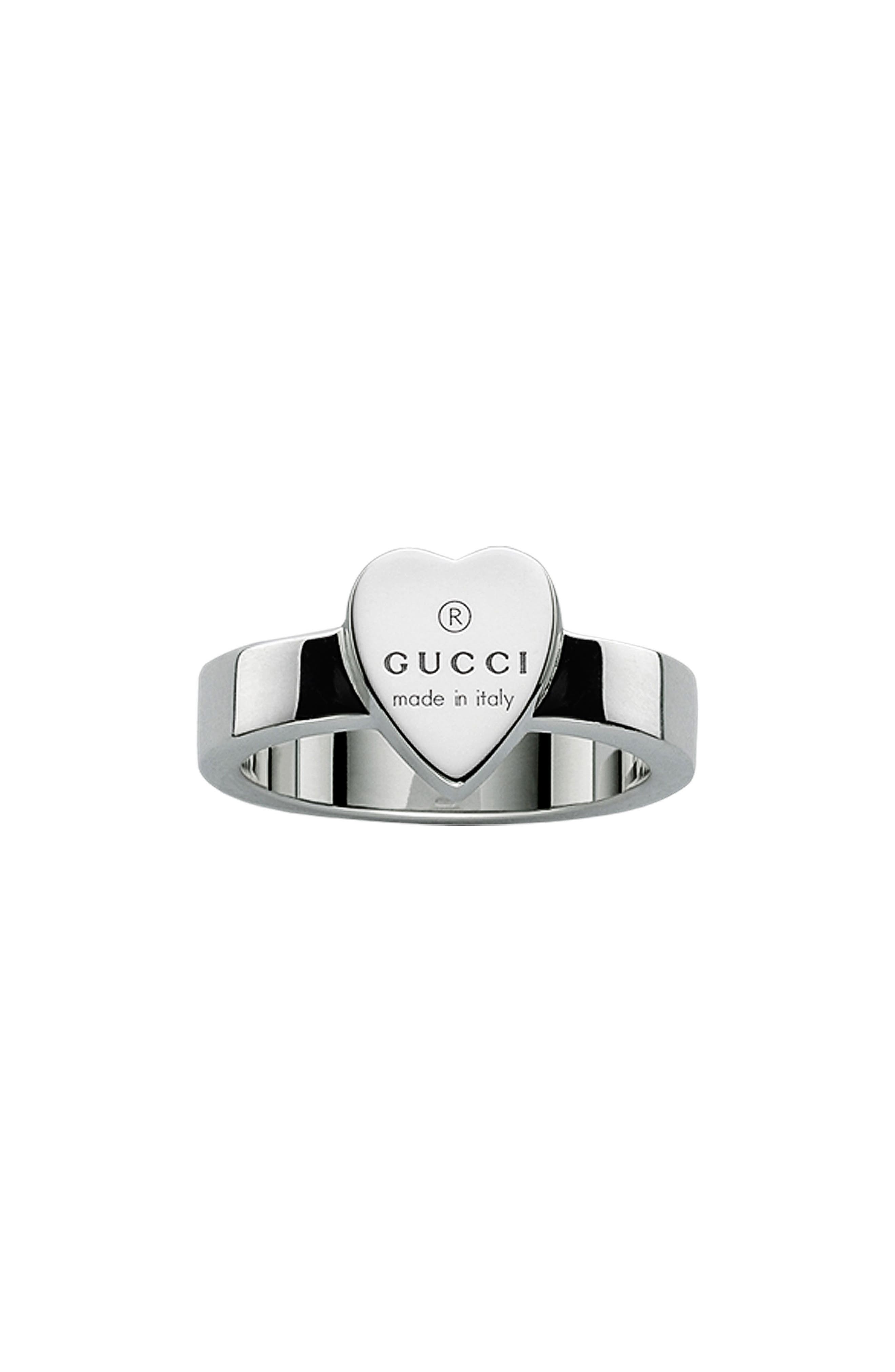 gucci heart gold ring