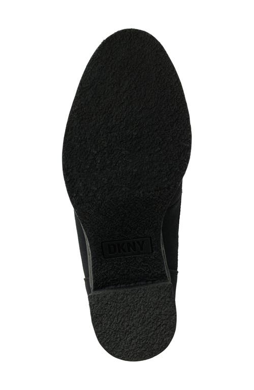 Dkny Toia Platform Bootie In Black/grey