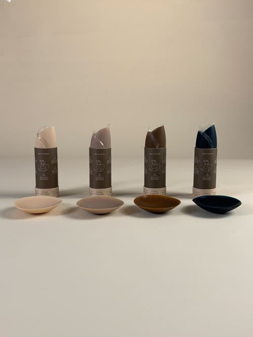 Gatherall Silicone Adhesive Nipple Covers In Latte