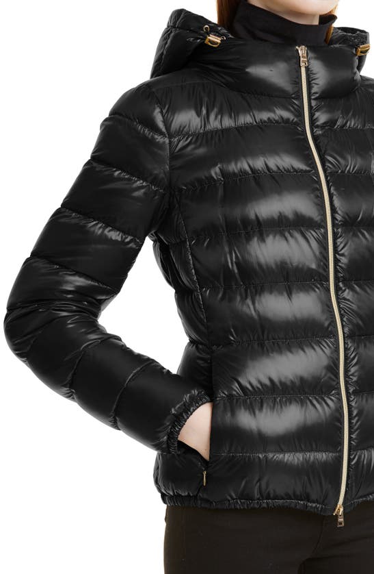 HERNO GIADA HOODED DOWN PUFFER JACKET
