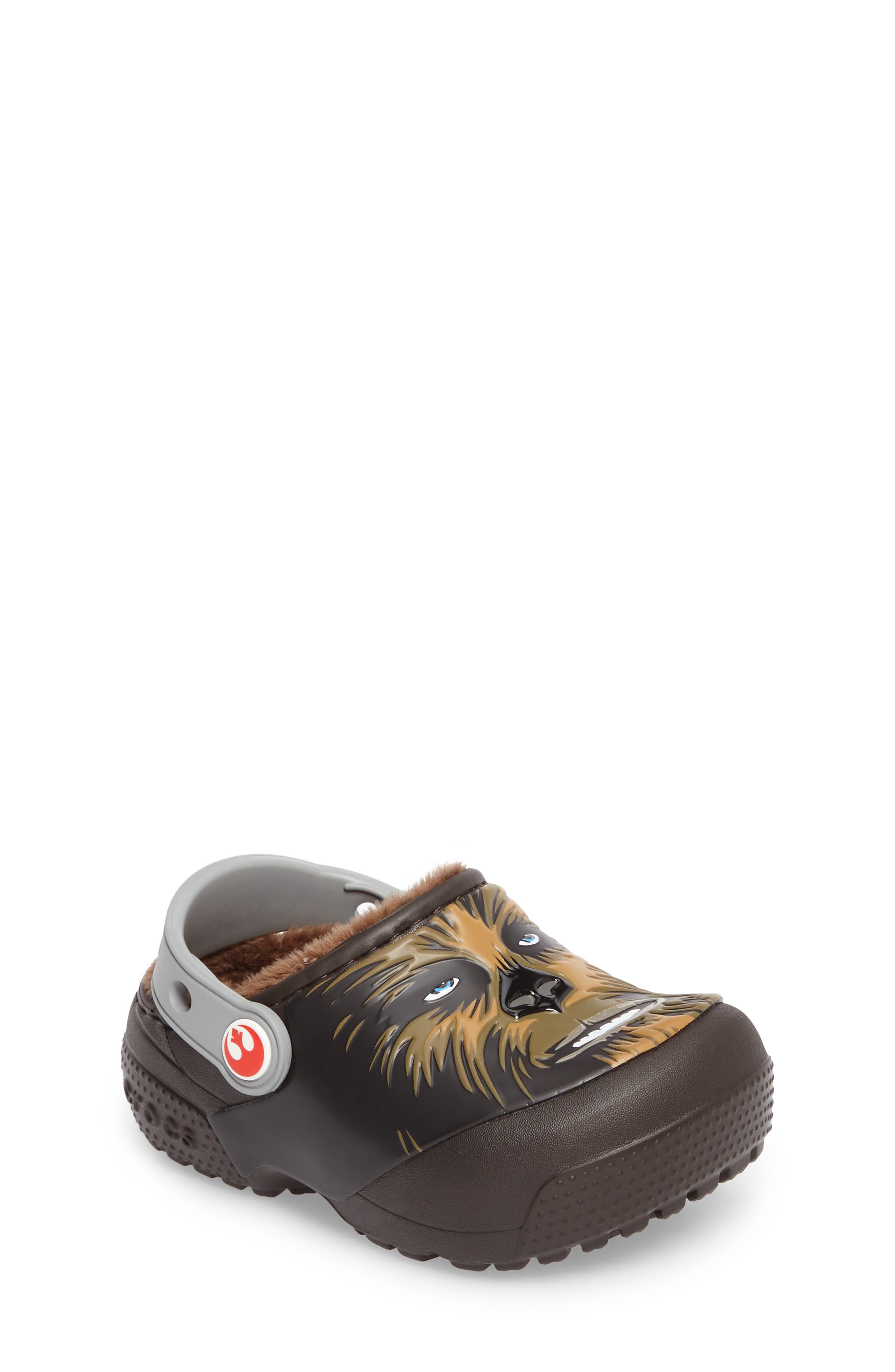 chewbacca crocs mens