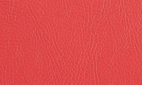 Royce New York Personalized Leather Journal In Red- Silver Foil