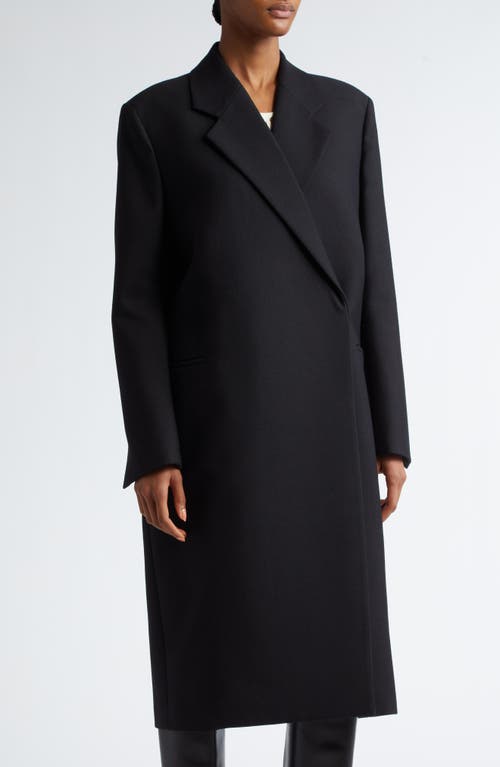 Shop Bite Studios Colannade Wool Coat In Black