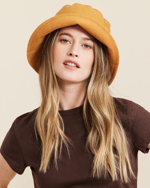 Hemlock Marina Bucket Hat In Dijon