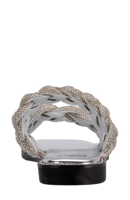 Lady Couture Sunrise Sandal In Silver