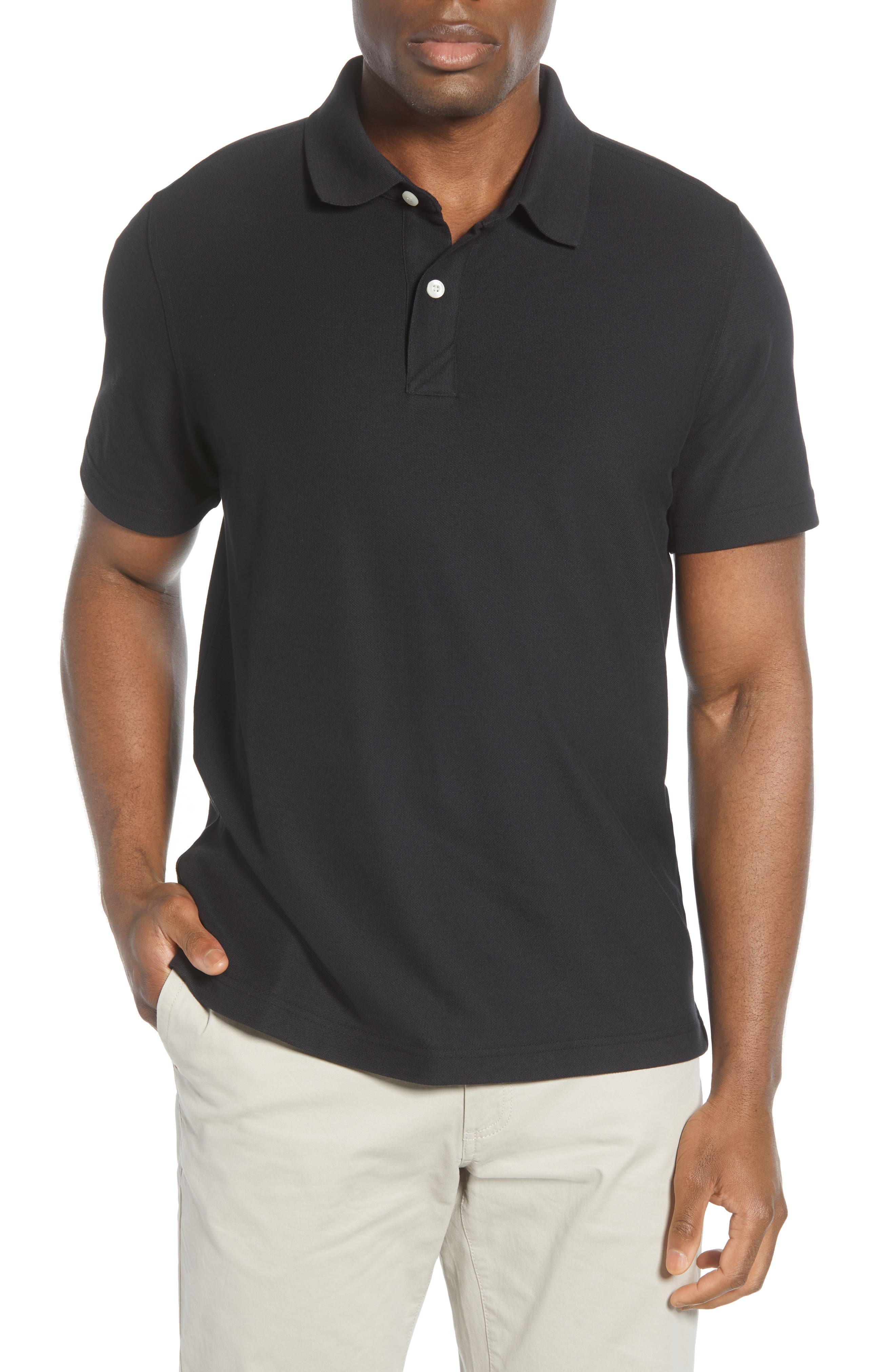 black polo khaki shorts