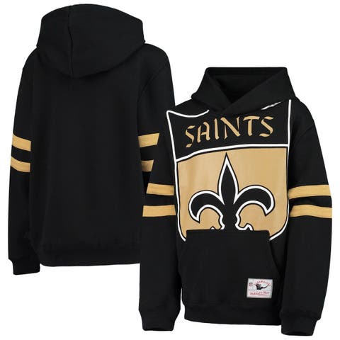 New Orleans Saints Mitchell & Ness All Over 2.0 Pullover