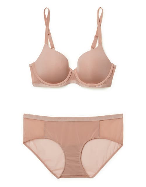 Shop Adore Me Fallon Contour Full Coverage Bra In Medium Beige