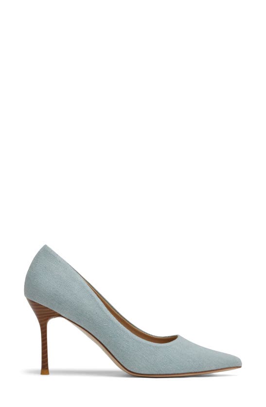 7 FOR ALL MANKIND 7 FOR ALL MANKIND DENIM POINTED TOE PUMP