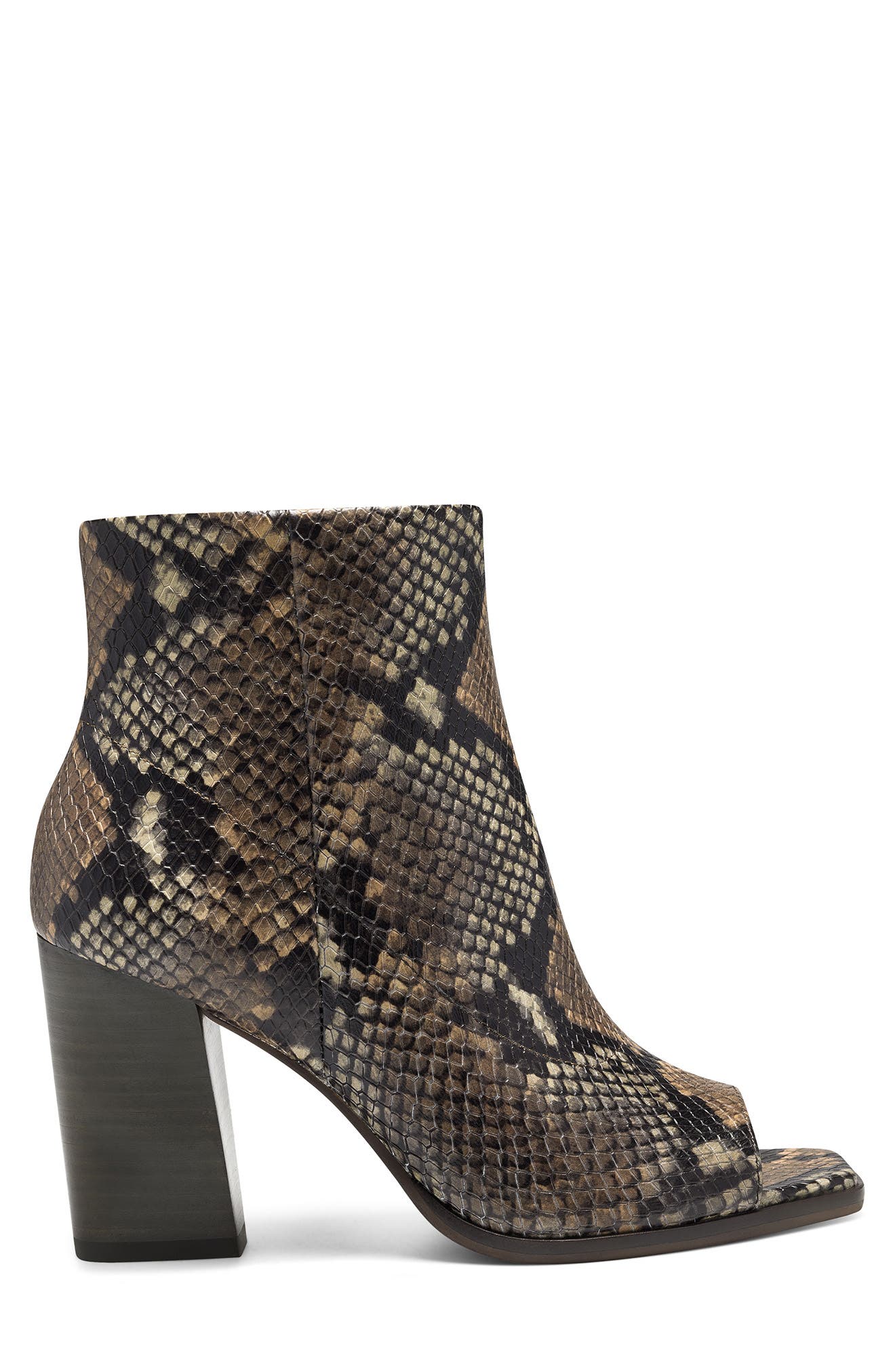 vince camuto leilani peep toe bootie