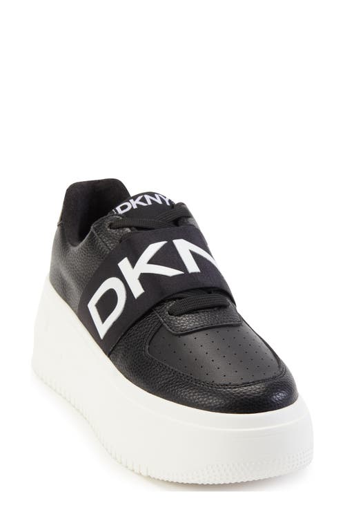 DKNY Madigan Platform Slip-On Sneaker in Black
