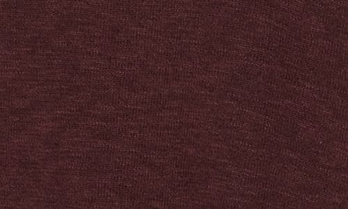 Westzeroone Neige Half Zip Pullover In Bordeaux