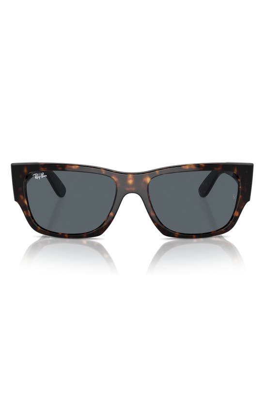 Ray Ban Ray-ban Carlos Rectangular Sunglasses, 56mm In Havana