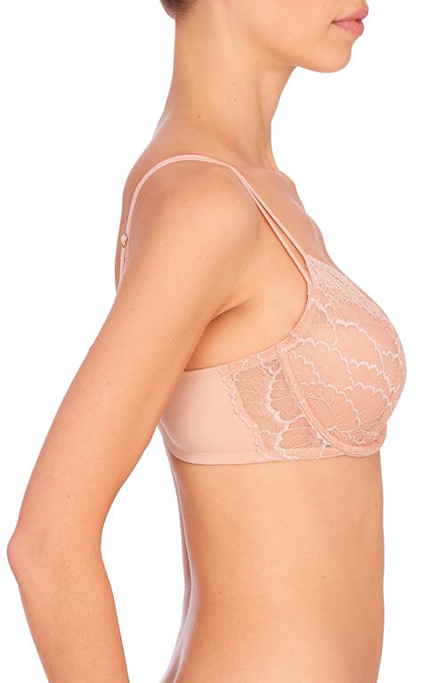 Natori Double Time Contour Underwire Bra In Mahogn/cam