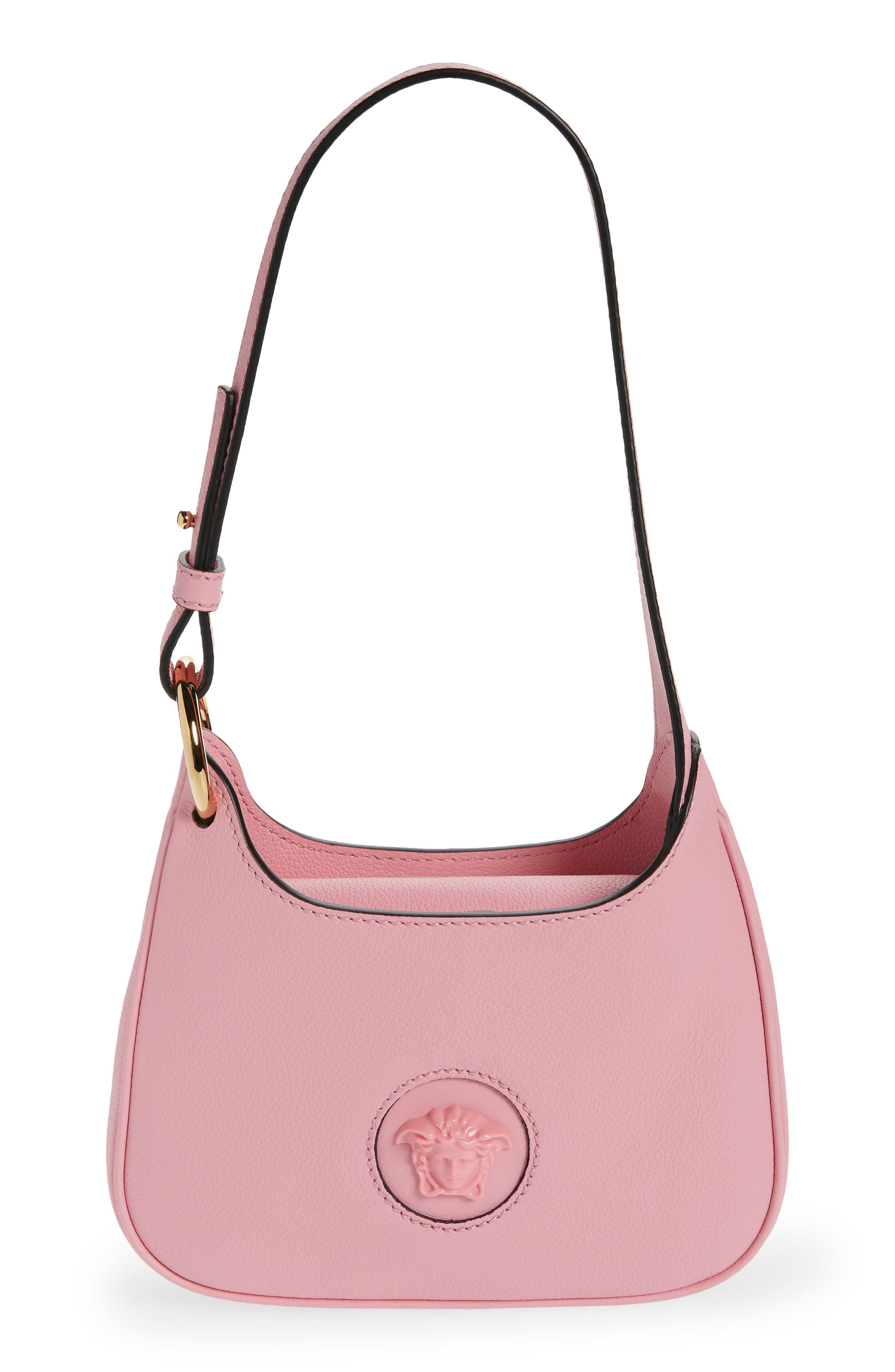 Womens La Medusa Bag  Versace La Medusa Small Handbag Pink+Lilac