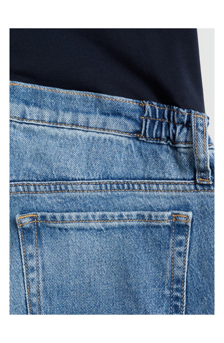 MANGO Over the Bump Wide Leg Maternity Jeans Nordstrom
