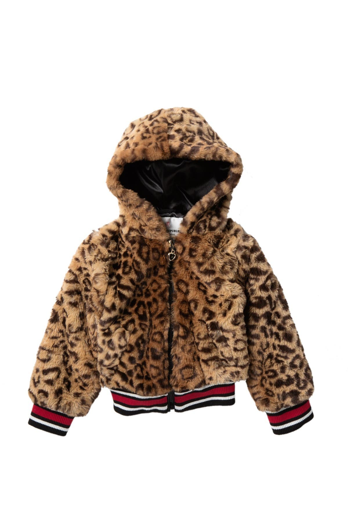 girls hooded bomber jacket