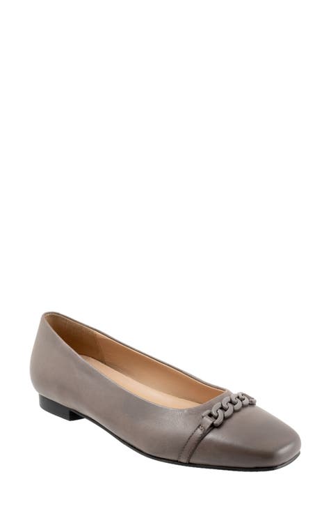 Women's Grey Flat Heel Dress Shoes | Nordstrom