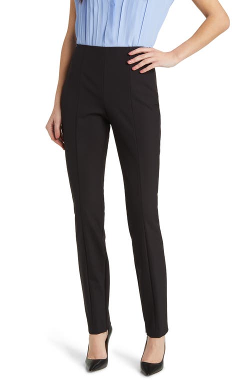 BOSS Tukeva Slim Fit Pants Black at Nordstrom,