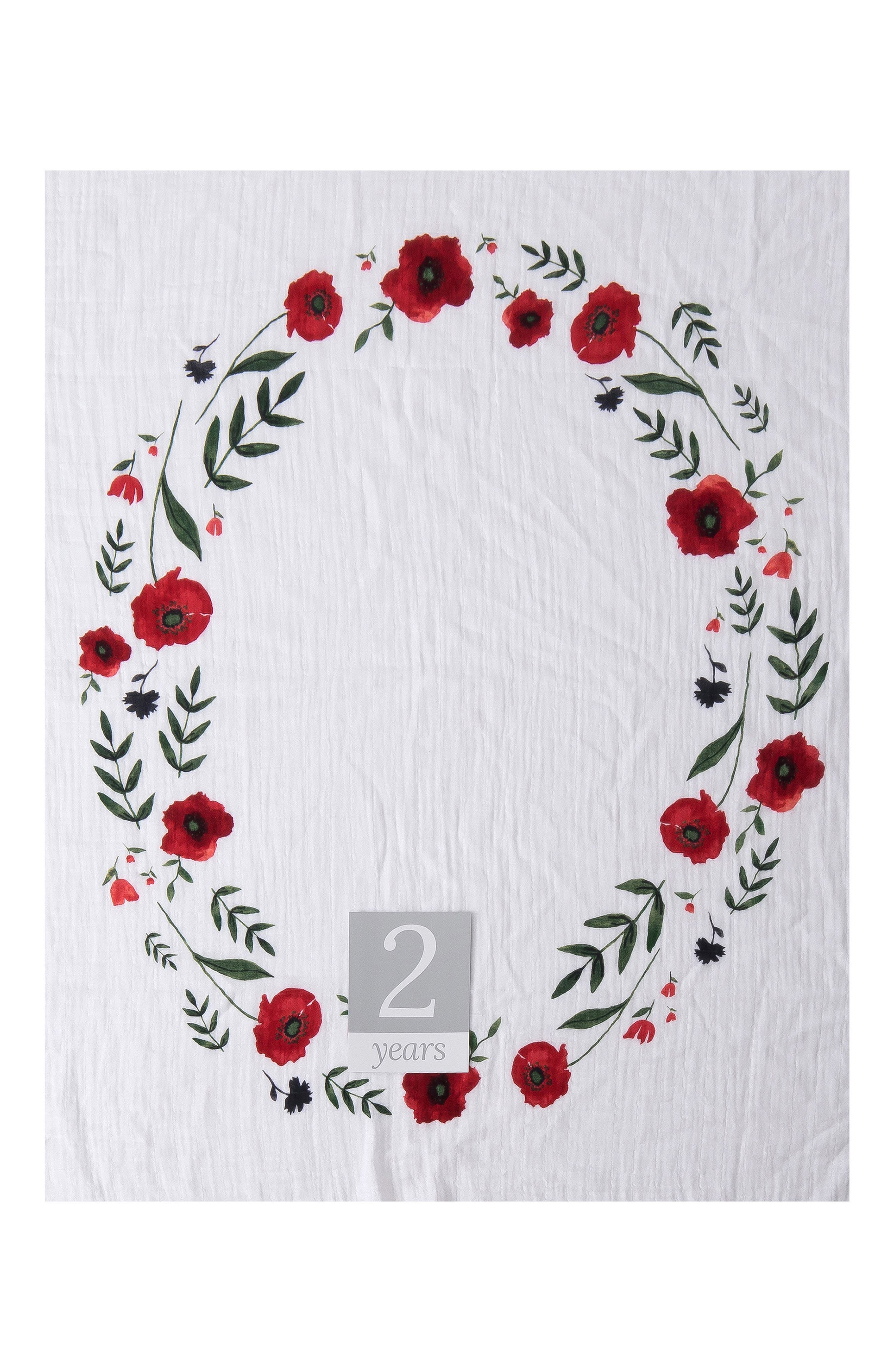 little unicorn Photo Blanket & Age Cards Kit Nordstrom