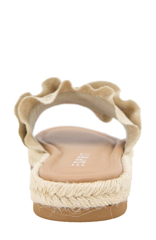 Shop Esprit Annie Ruffle Slide Sandal In White