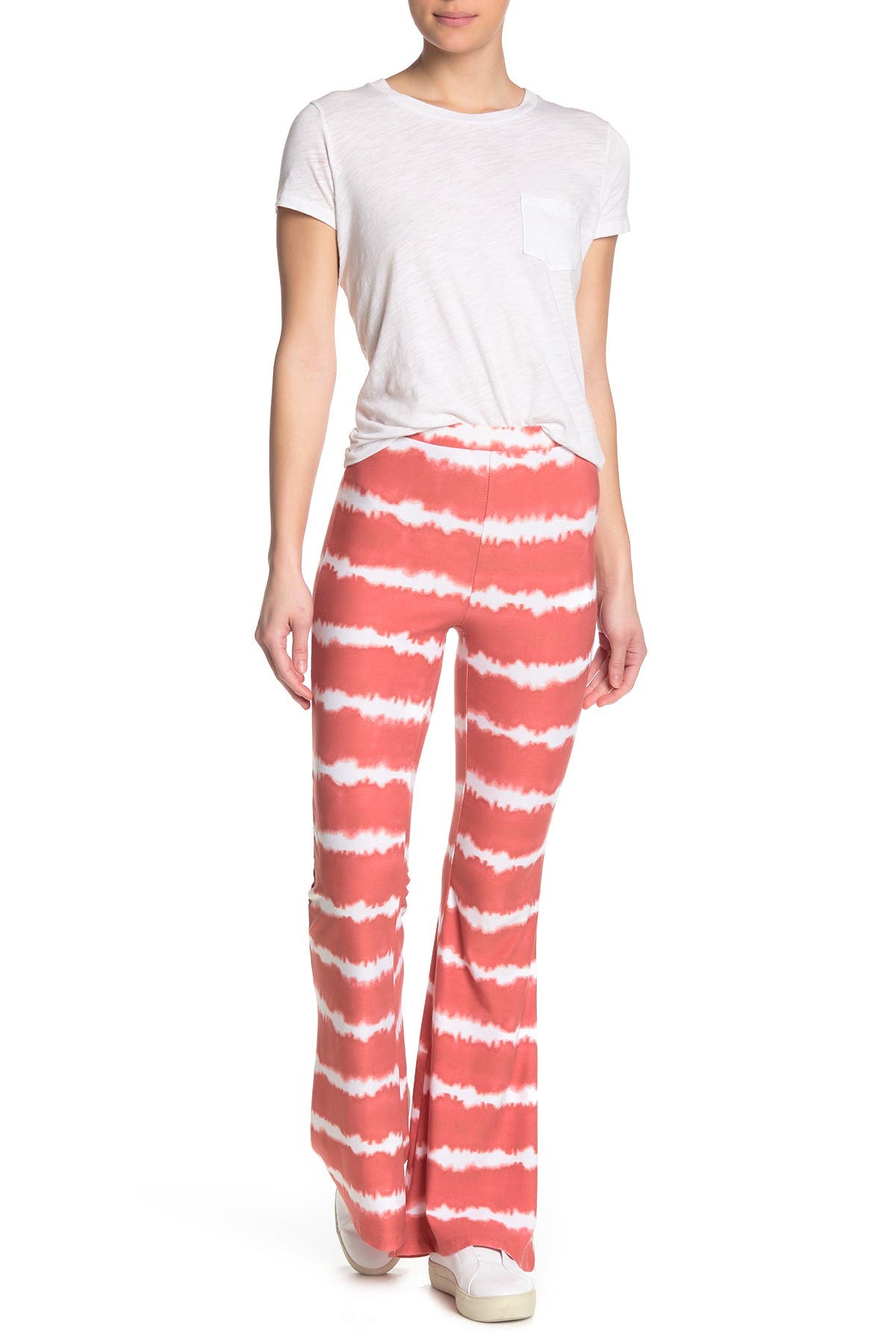 gold flare pants