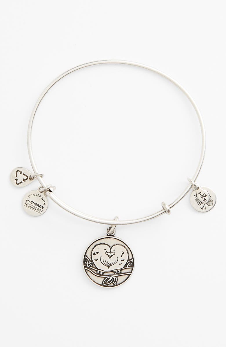 Alex and Ani 'Love Birds' Expandable Wire Bangle | Nordstrom