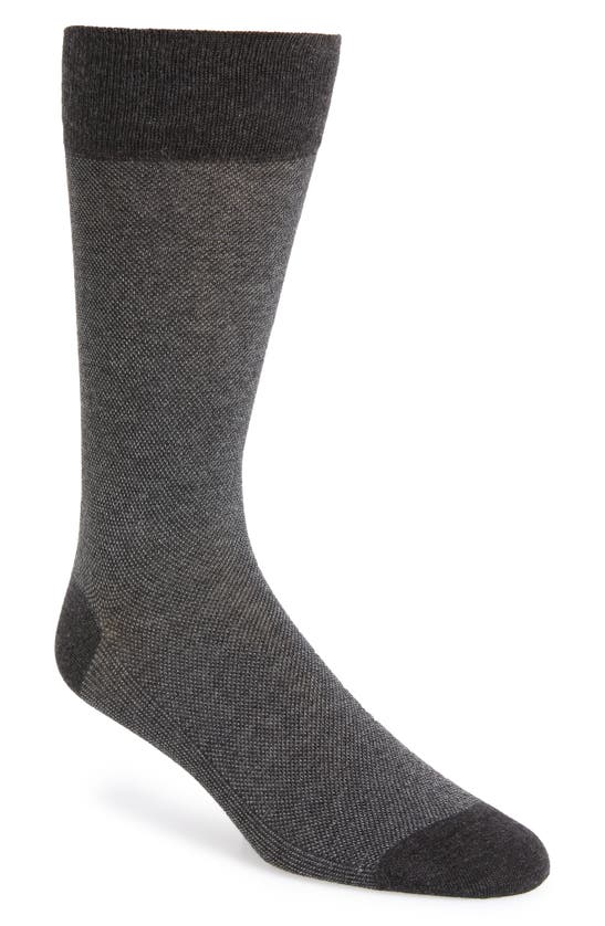 COLE HAAN COLE HAAN PIQUÉ TEXTURE CREW SOCKS