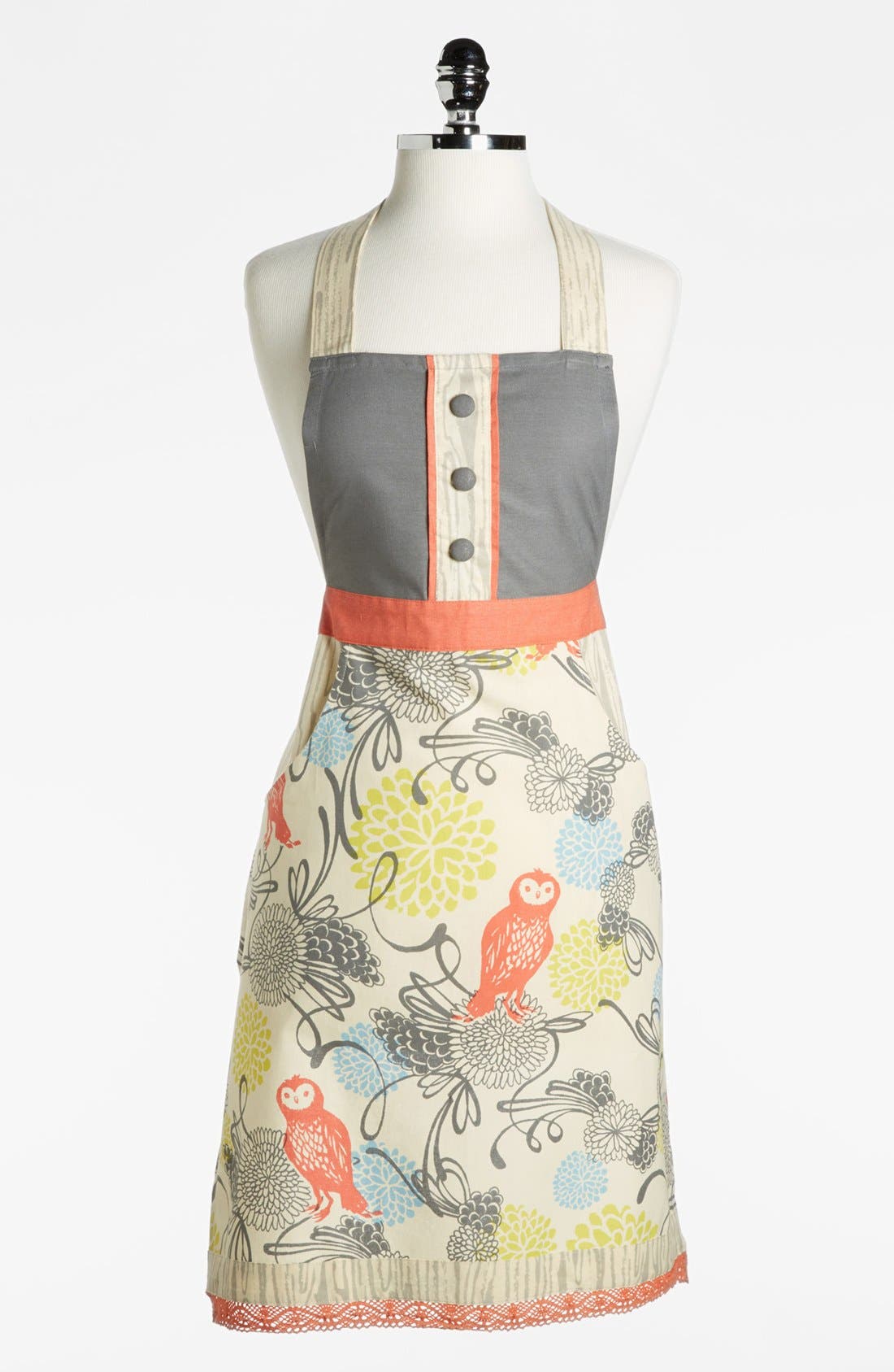 Peking Handicraft 'Sarah Watts Owl' Apron Nordstrom
