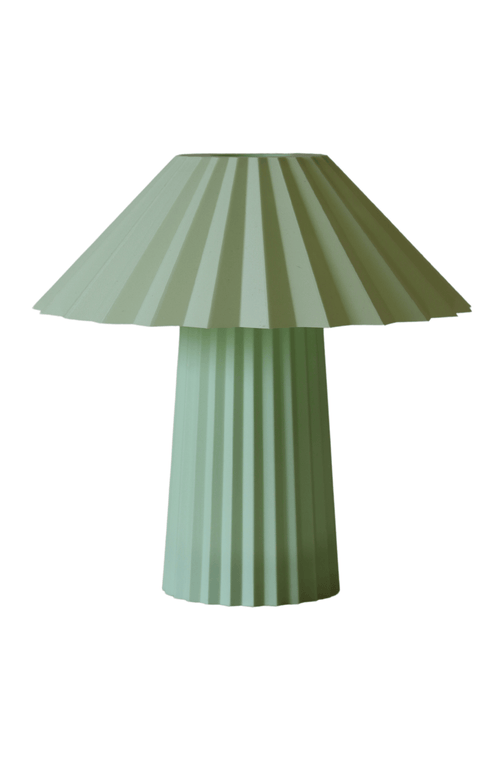 Sofiest Designs Umbrella Table Lamp In Tea Green