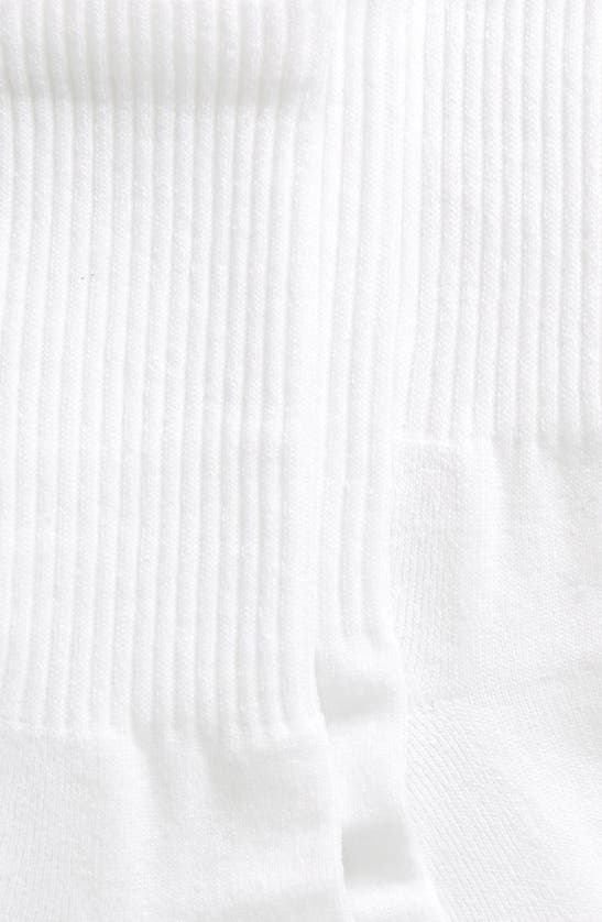 Shop Zella 3-pack Crew Socks In White