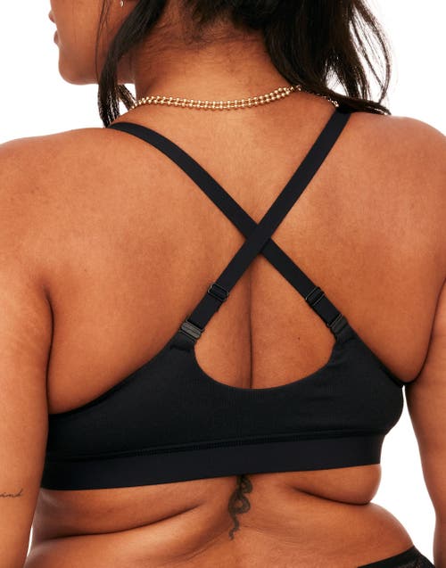 Shop Nueskin Rory Unlined Bralette Bra In Black