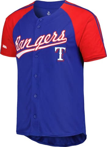 Men's Brooklyn Royal Giants Stitches Royal Sublimated V-Neck Jersey