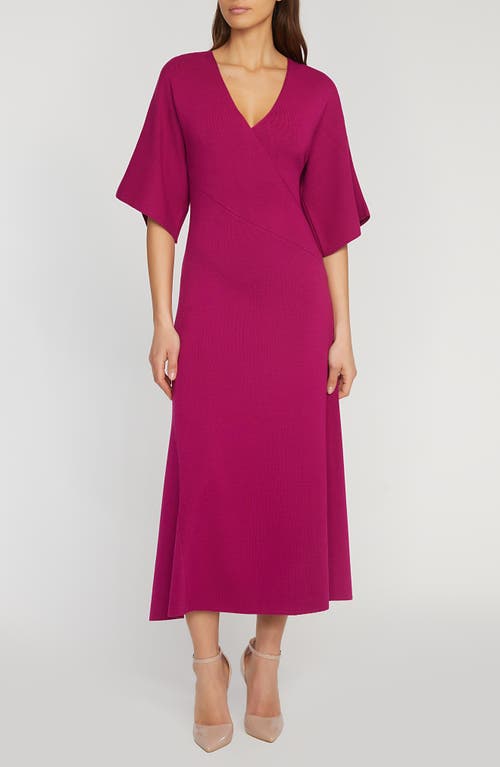 ELIE TAHARI ELIE TAHARI EVERLY DOLMAN SLEEVE SWEATER DRESS 