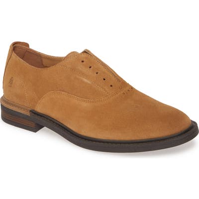 Hush Puppies Davis Plain Toe Oxford, Brown