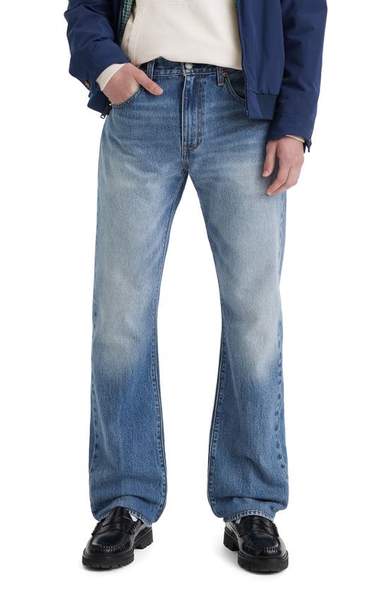 Levi's 517 Faded-blue Jean Bootcut Fit